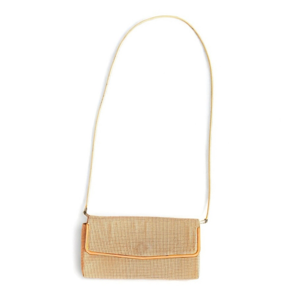 Vintage Glomesh Tan Shoulder Bag